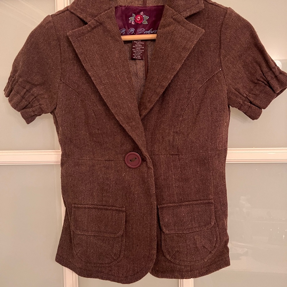 Short sleeves vest jacket